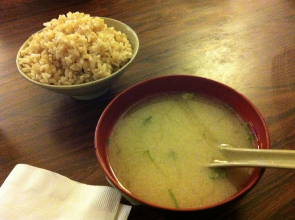 Rice Miso soup